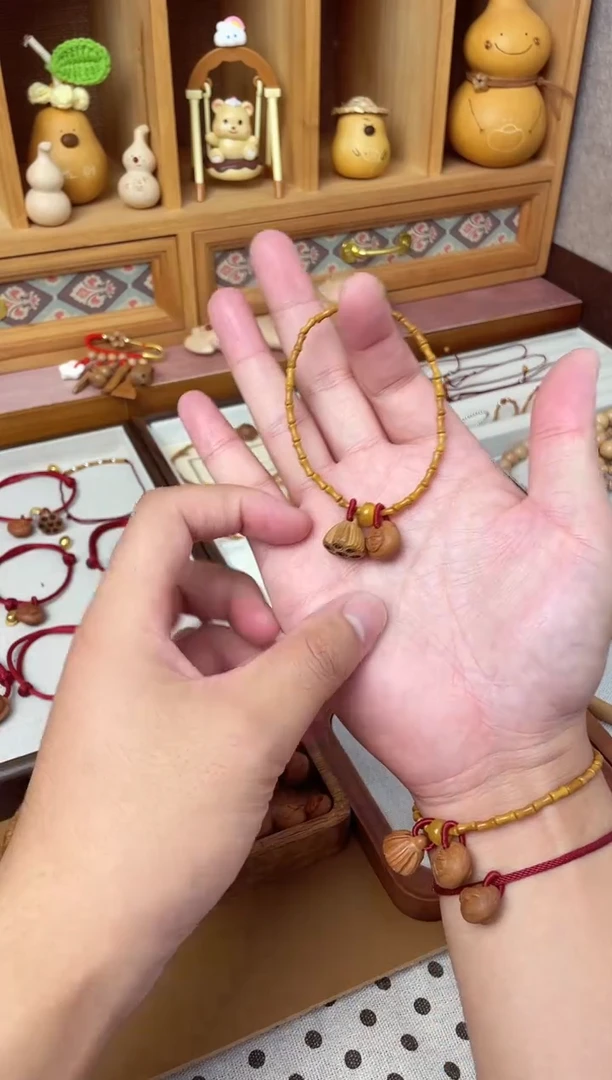竹节手串一物一拍好运连连款