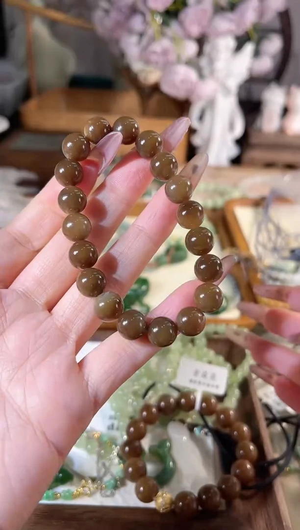 未镶嵌手链和田玉多样性发其一孤品默认微瑕