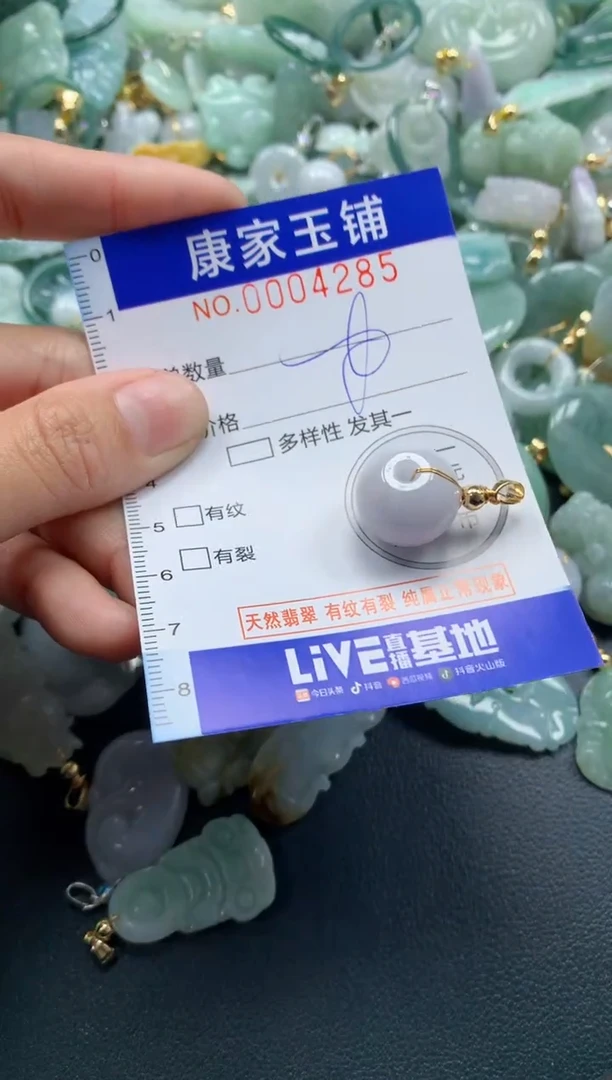 颈饰未镶嵌翡翠4285