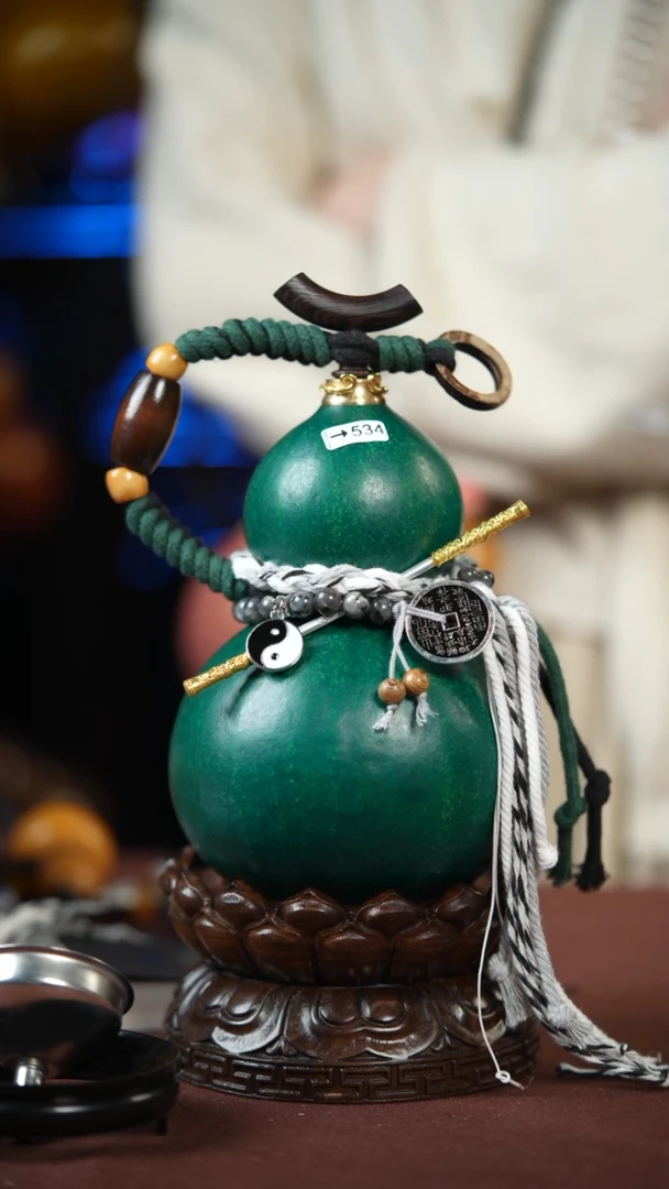 【闪购商品】534号500ml左右的非遗漆器酒葫芦