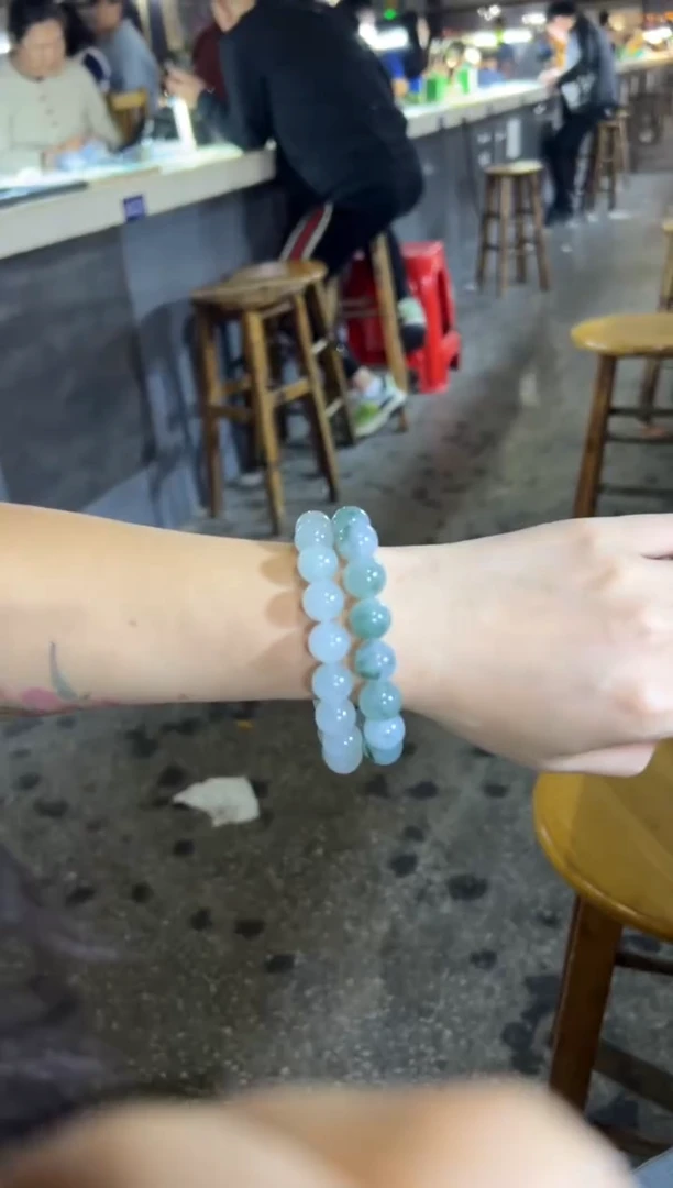 未镶嵌定制翡翠手串