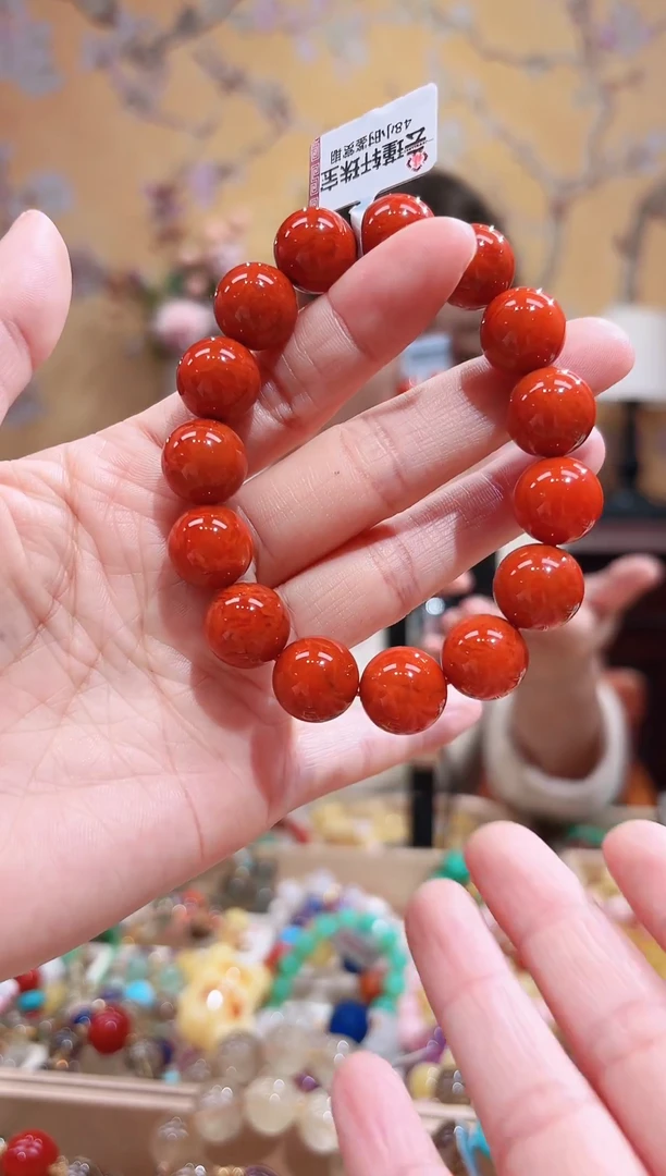 未镶嵌手链南红玛瑙设计款手串