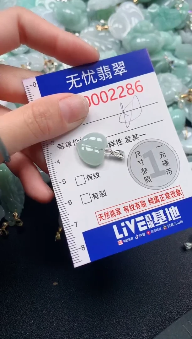 吊坠(不含链)未镶嵌翡翠2286