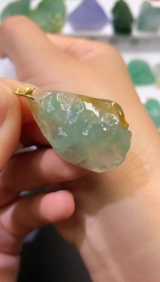 颈饰未镶嵌翡翠521