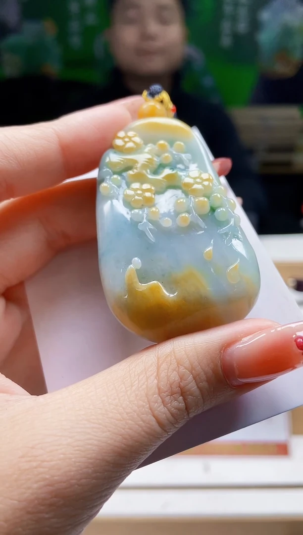 颈饰未镶嵌翡翠翡翠A货