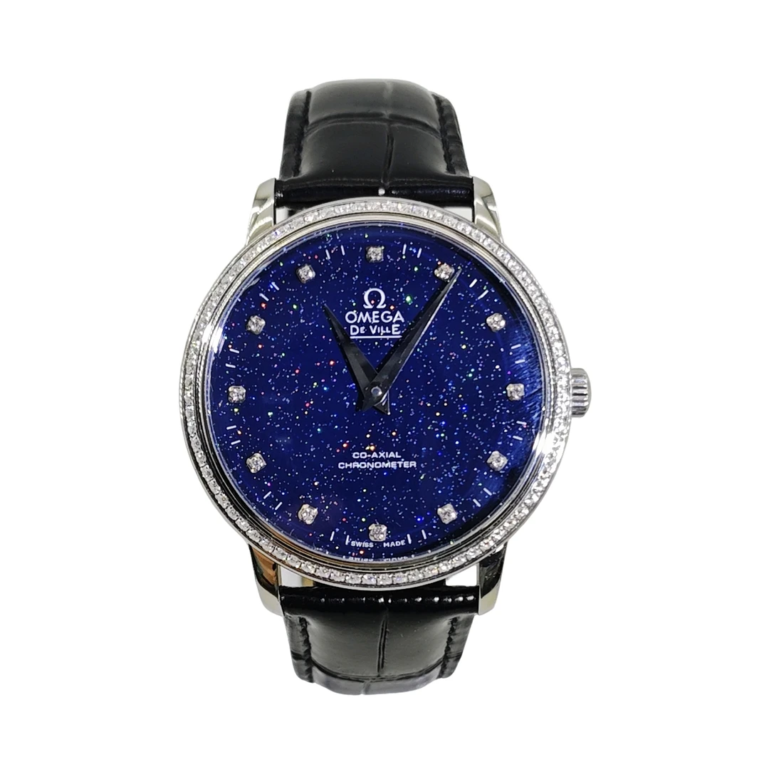 95新 Omega/欧米茄 碟飞系列 两针款 机械 后钻 40mm