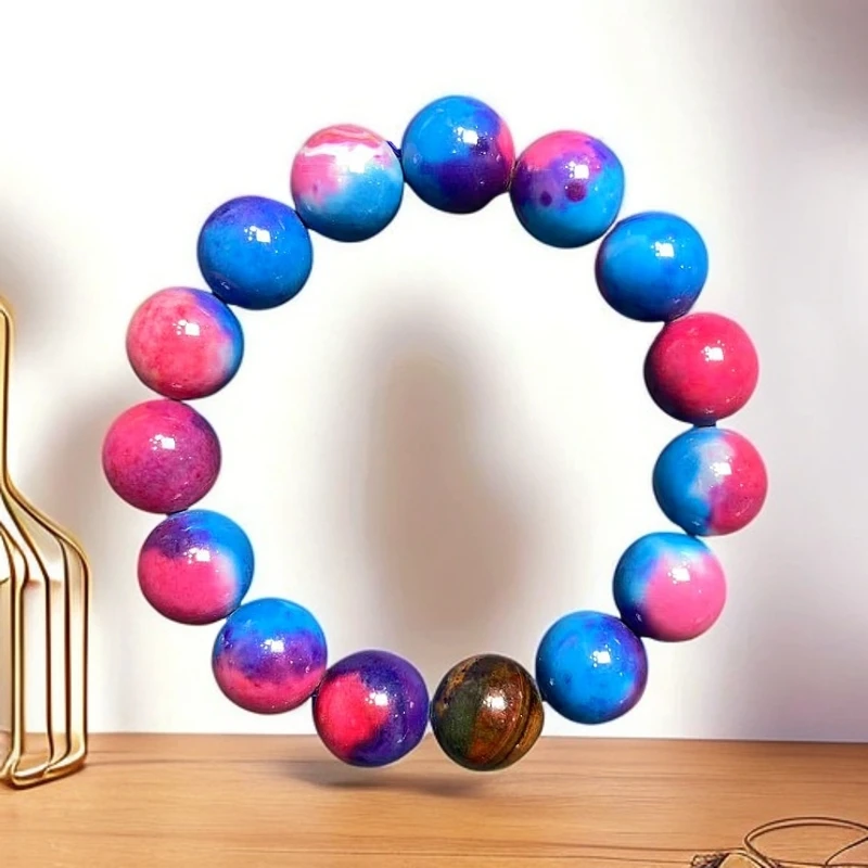 精品时尚九宫磁石珠手链丫2311