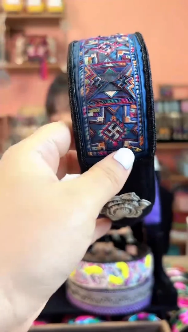 织绣H*艺枝独绣老绣饰品130