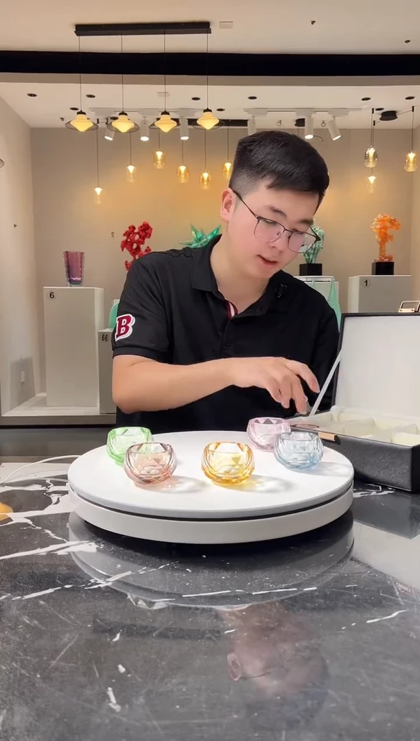 摆件巴比特美学 混色马卡龙茶杯一组