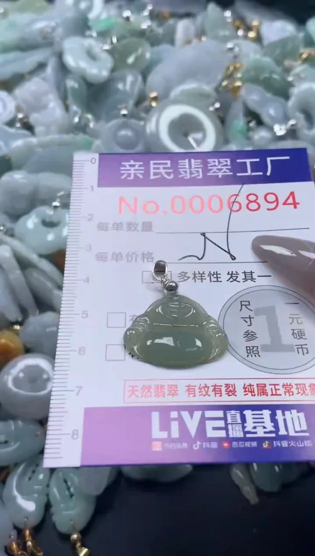 颈饰未镶嵌翡翠6894