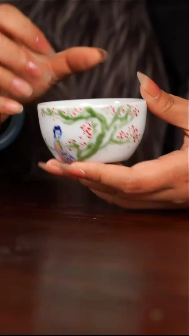 余老师手绘陶瓷主人杯