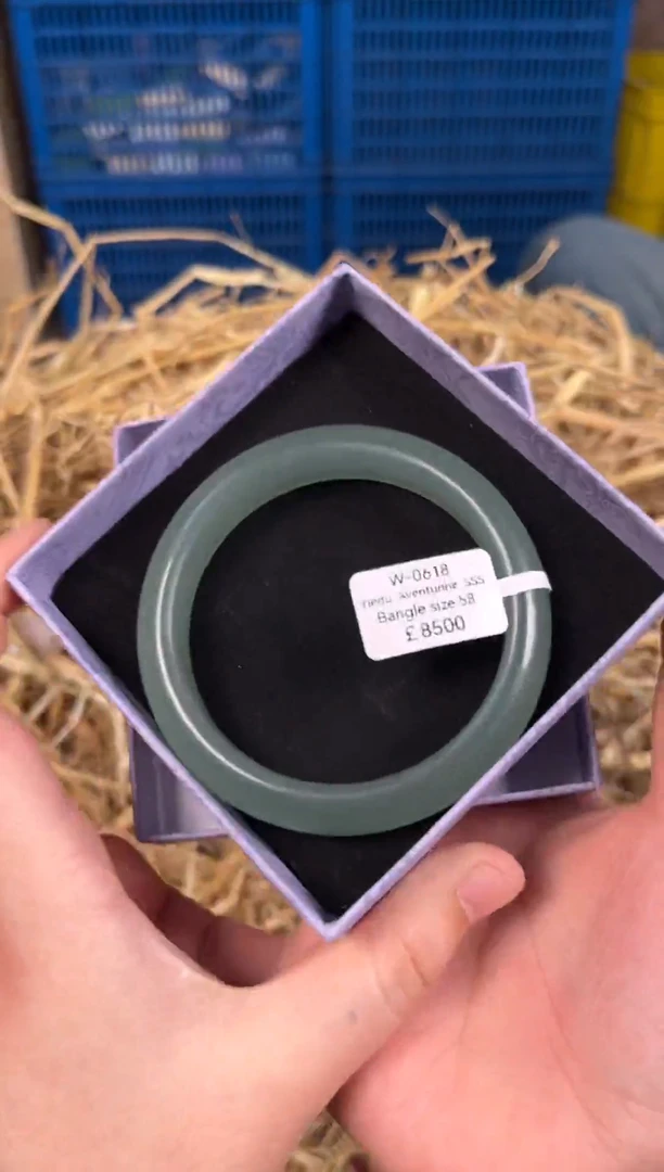 未镶嵌手镯石英质玉W0618