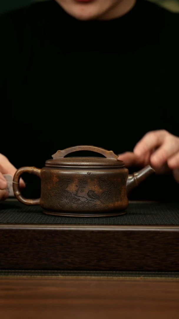 【闪购商品】紫砂茶壶宜兴原矿 手工 紫砂壶容量350CC