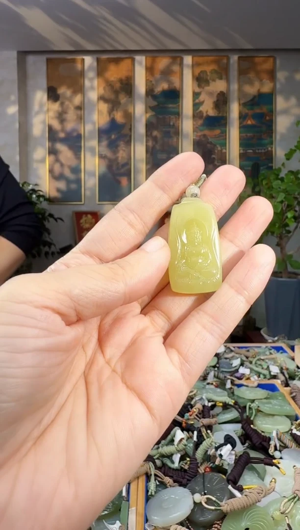 未镶嵌和田玉挂件拍一发一