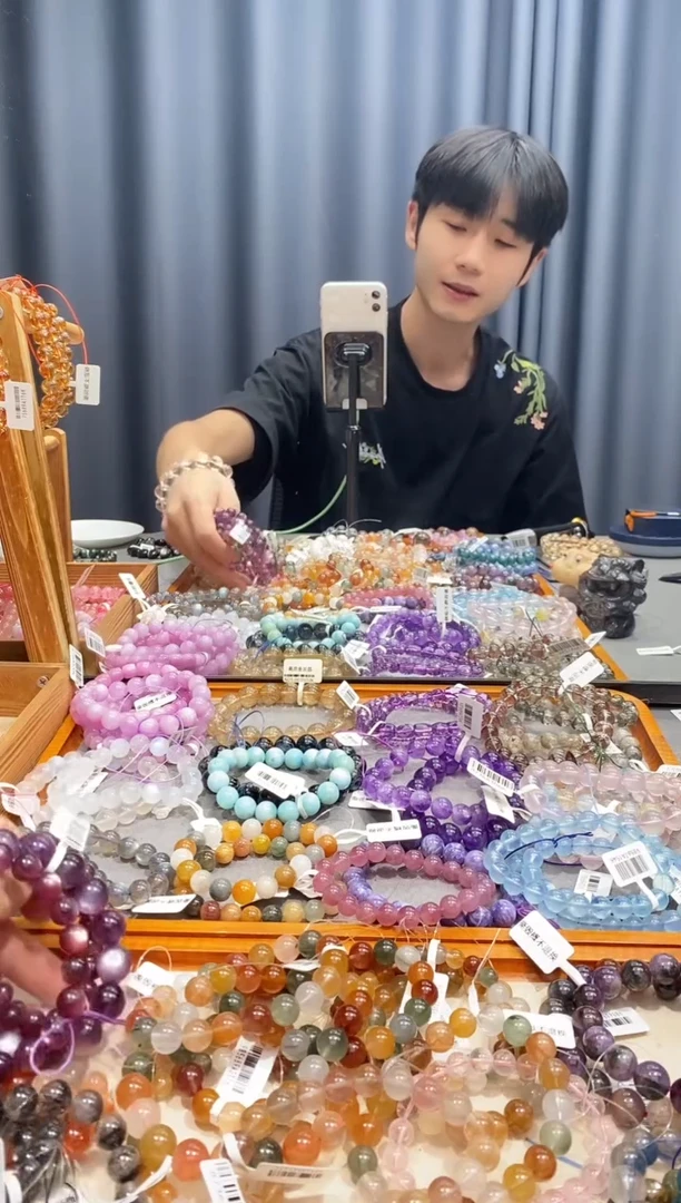 水晶手链未镶嵌易****花水晶预存