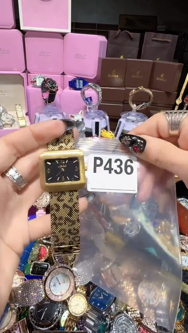 石英机芯不锈钢不锈钢直播定闪专用