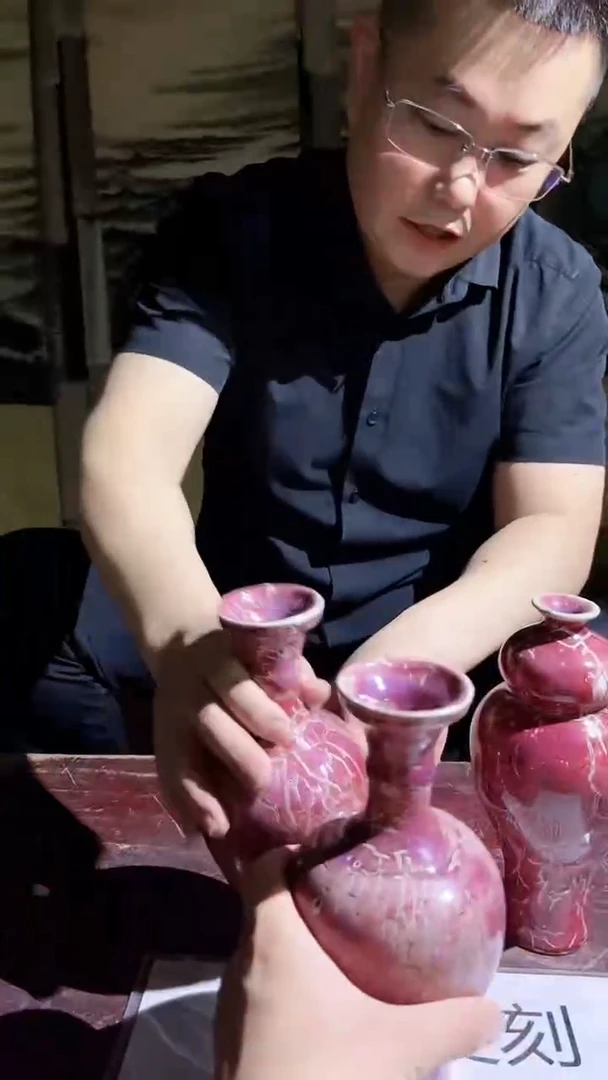 摆件景德镇陶瓷流水48
