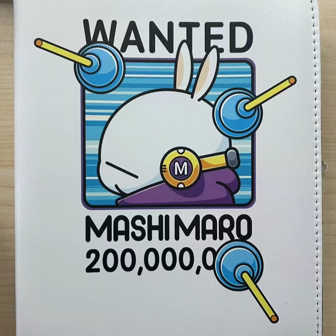 正版流氓兔百变艺术家收藏卡牌卡册，内附活页320卡位