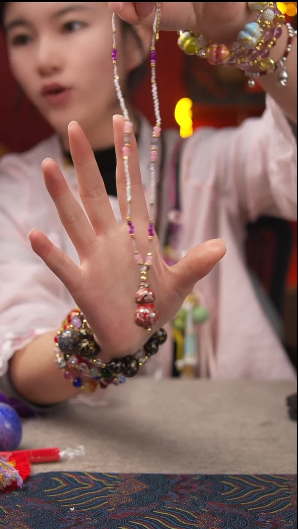 螺钿项链玖澄文创漆艺葫芦国风配饰葫芦系列