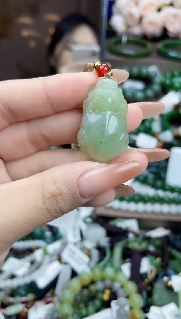 颈饰未镶嵌和田玉未镶嵌和田玉吊坠多样性拍一发一