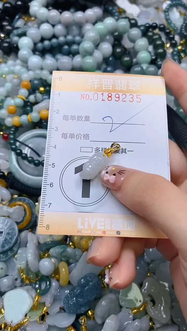 翡翠未镶嵌颈饰闪购0189235多样性发其一