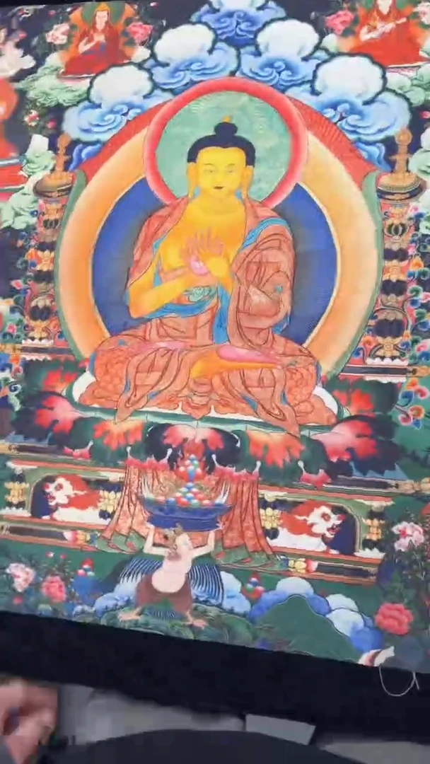 装裱画唐卡藏艺阁高端绘画作品TK16047