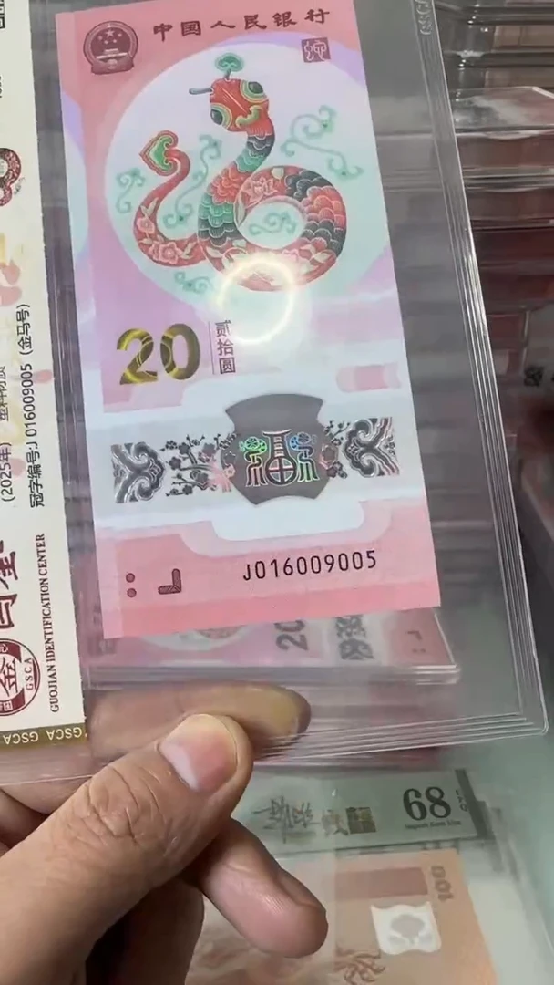 【闪购商品】塑料16009005-单张蛇钞！！