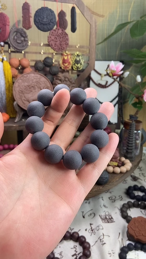 泥塑瑕疵玄境青悟合香手串