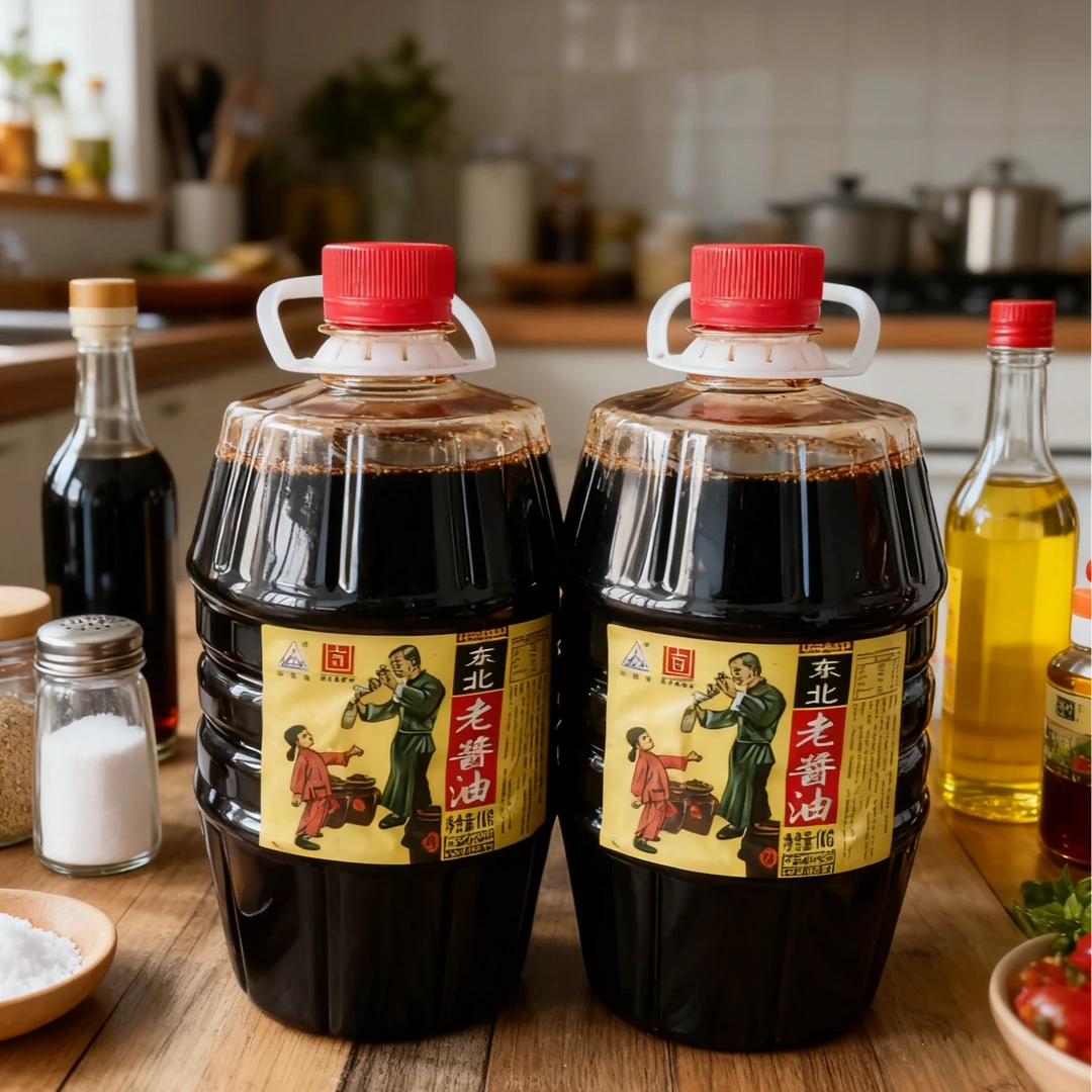 【东北表哥】 东北老酱油 炒菜 红烧肉  蒸鱼 厨艺好炒菜技巧 好吃