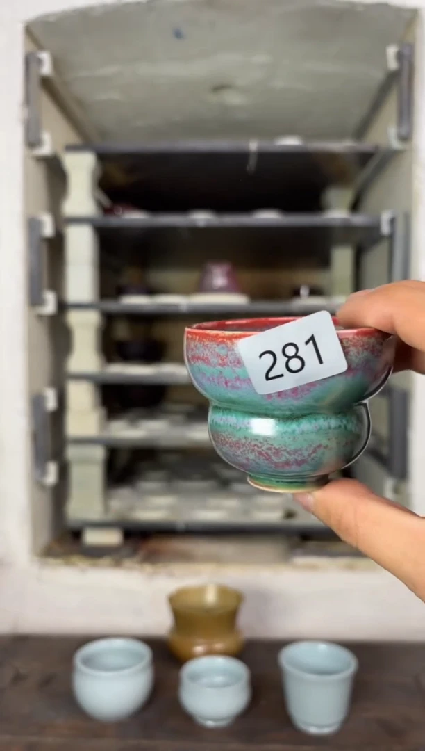 【闪购商品】摆件钧瓷窑变精品茶器