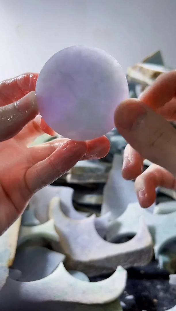 裸石翡翠缅甸翡翠A货文6516