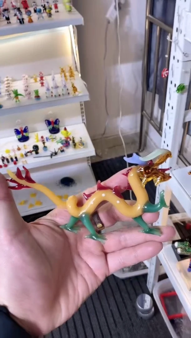 手工艺品琉璃神龙