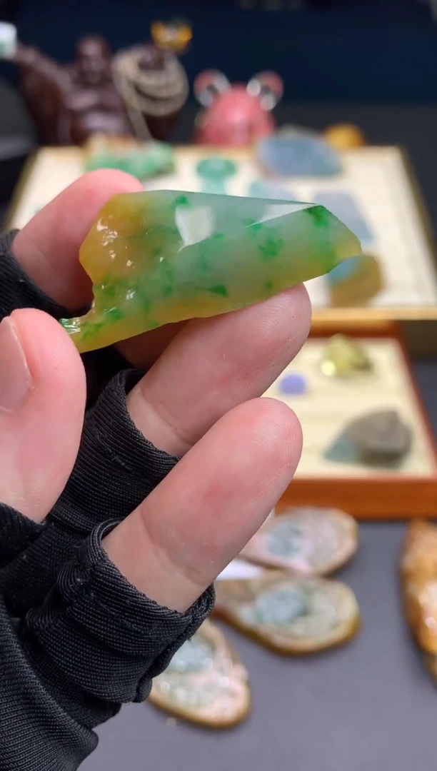 未镶嵌定制翡翠天然翡翠裸石（包工）