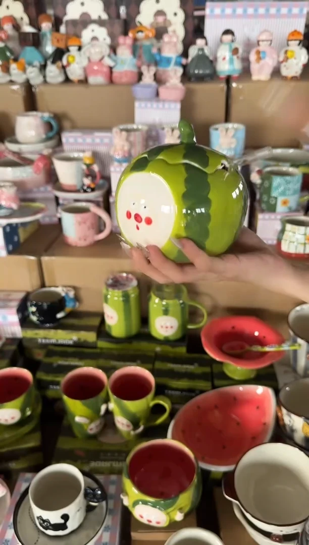 陶瓷[唯品瓷】手工手绘陶瓷直播间