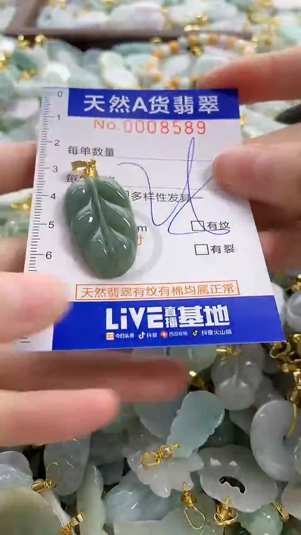 颈饰未镶嵌翡翠天然A货翡翠