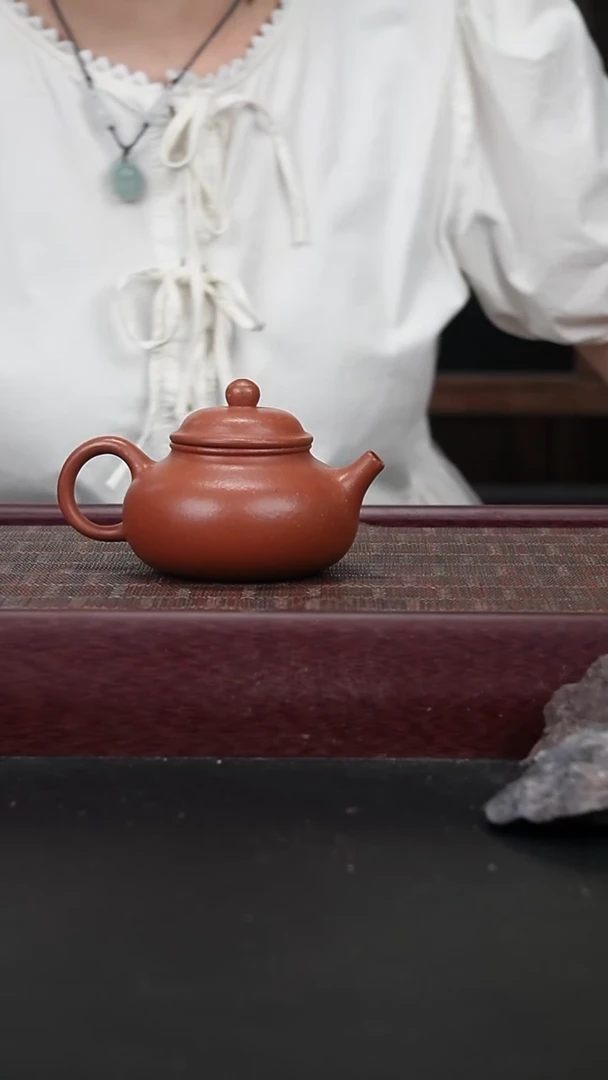 茶壶紫砂绝红降坡容天200CC