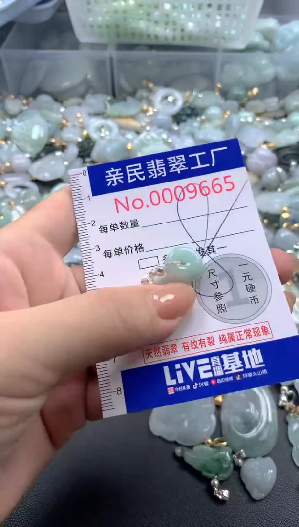 颈饰未镶嵌翡翠9665