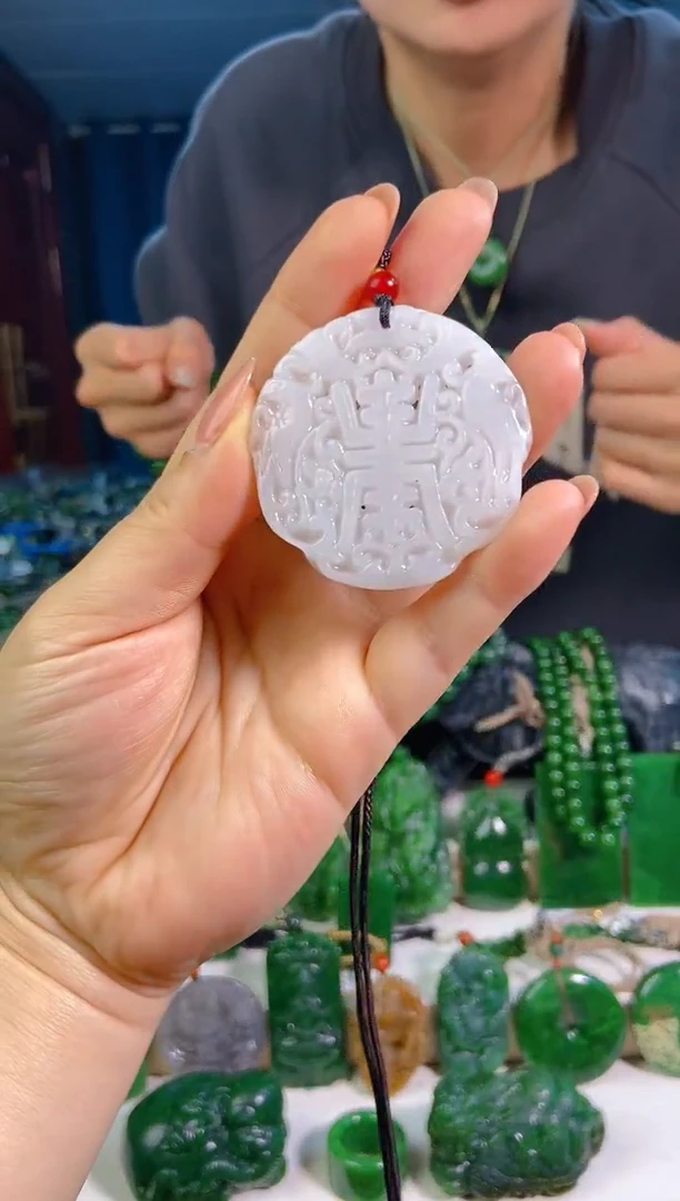 和田玉未镶嵌挂件1