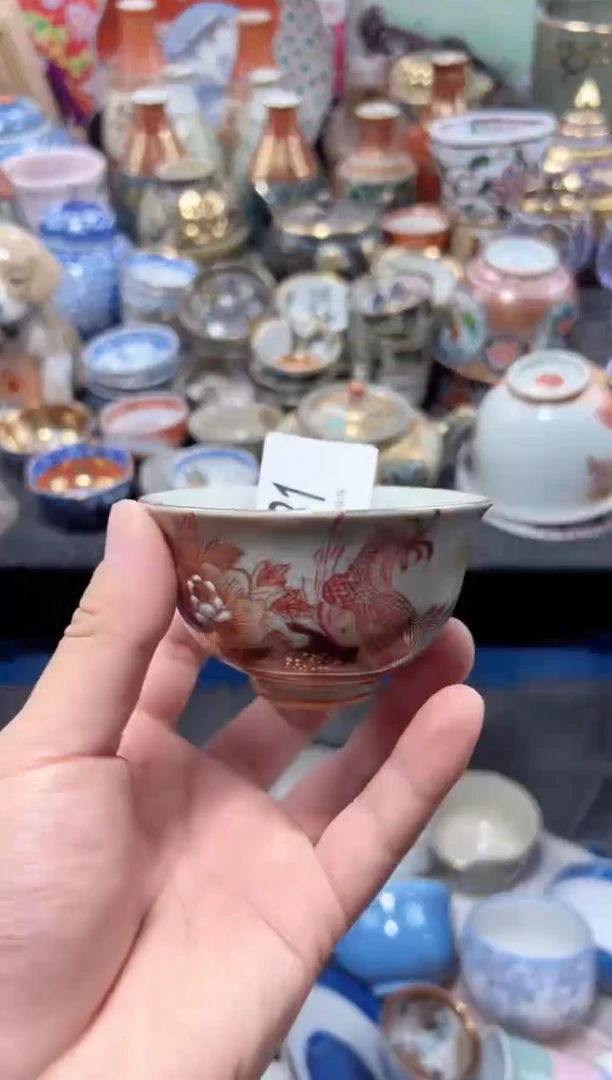 瓷片夏目海外回流瓷器中古品。