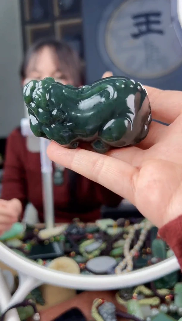 颈饰未镶嵌和田玉拍一发一，多样性发货