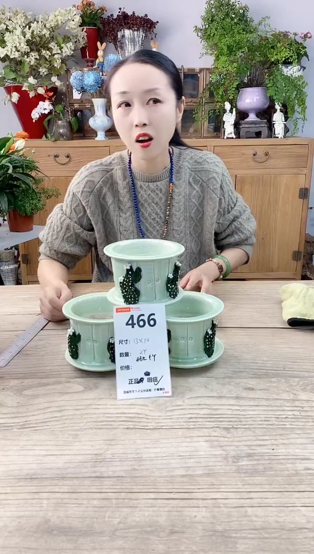 小玩子花盆直播号466