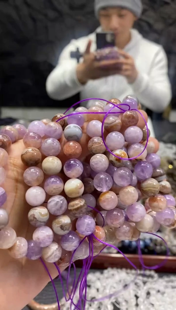 【闪购商品】水晶手链未镶嵌紫极光手串