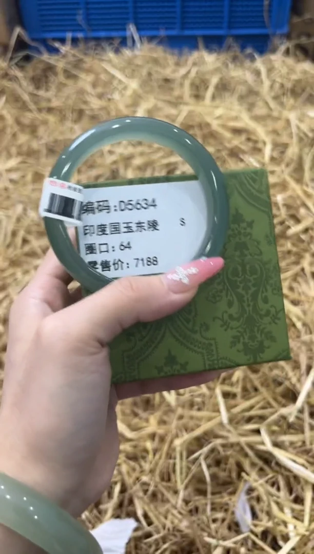 未镶嵌手镯石英质玉D5634