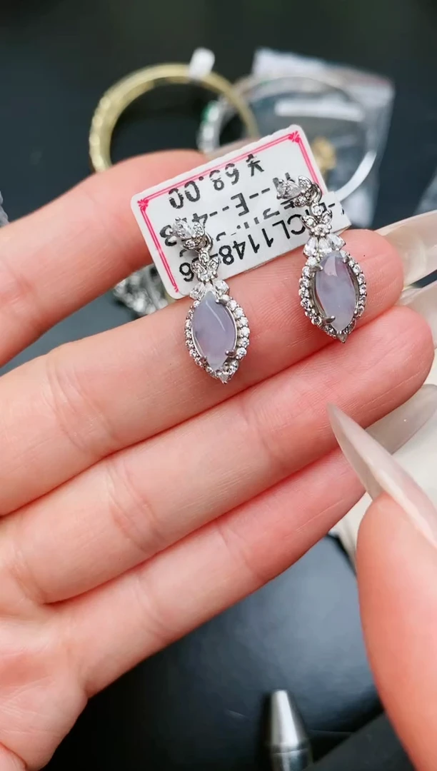 翡翠戒指银S925镶嵌.....