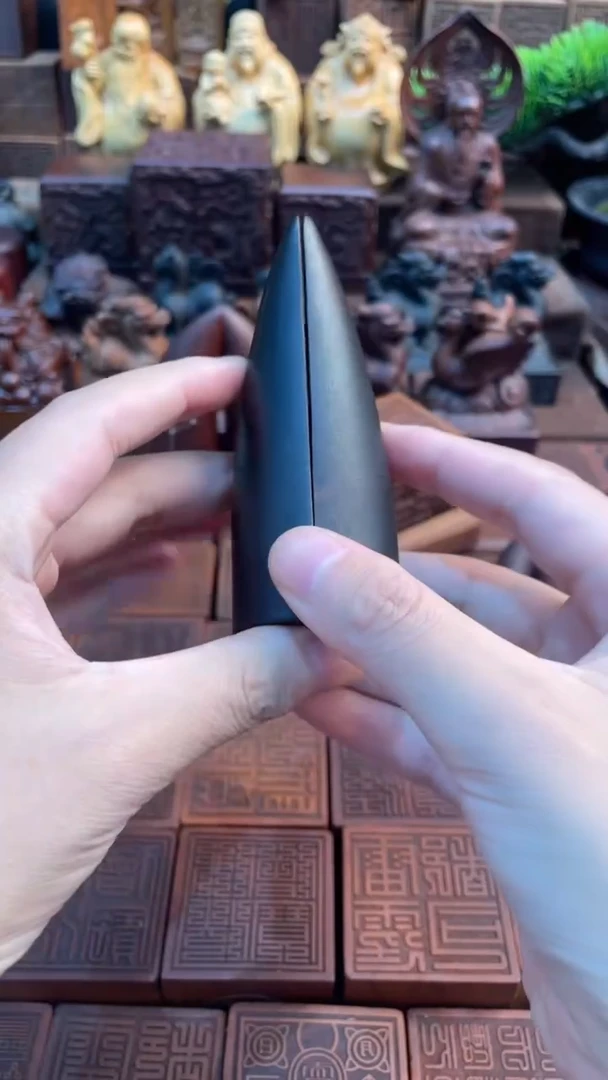 枣木尖头玉化大圣杯+说明书