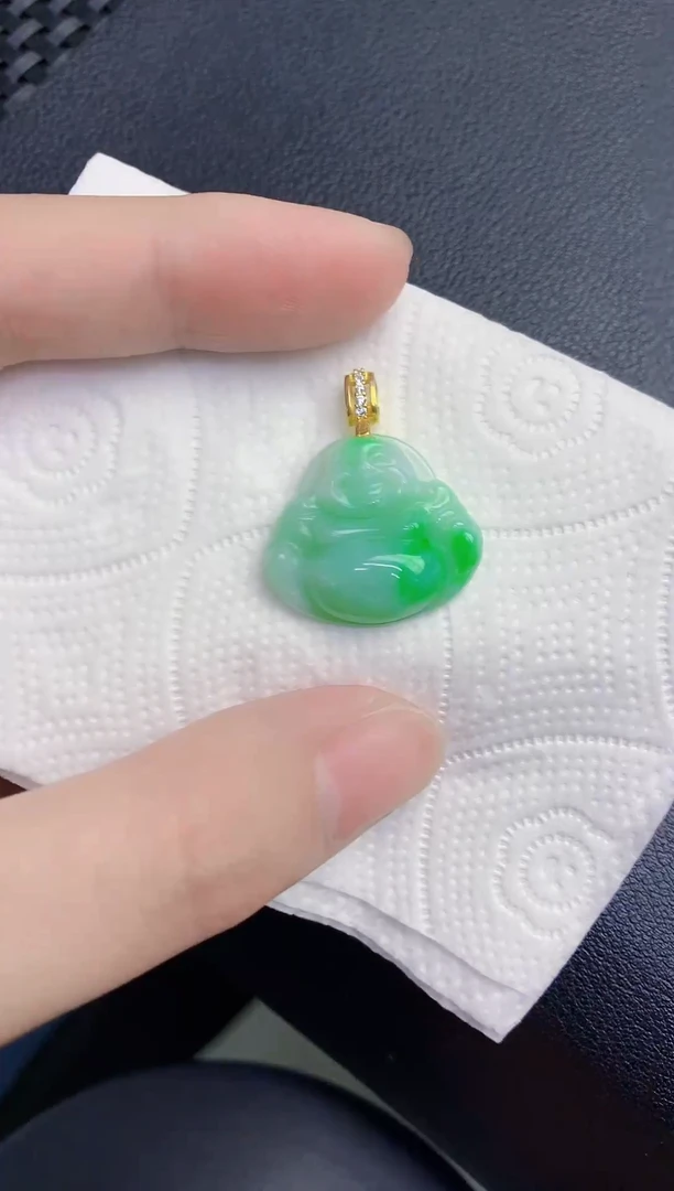 颈饰未镶嵌翡翠天然翡翠缅甸A货