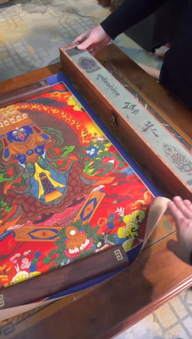 卷轴画卷轴画奥奥的唐卡