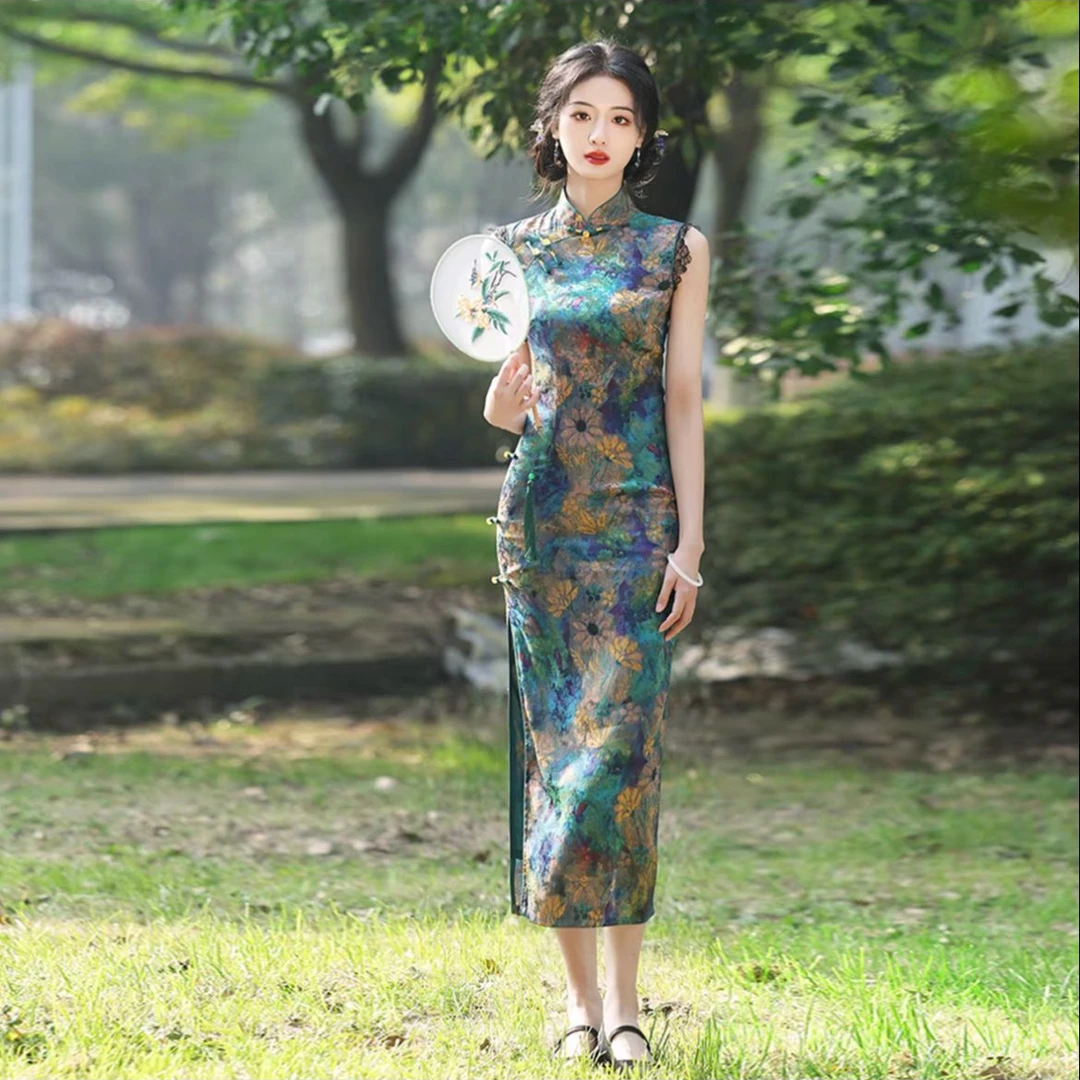 【茶颜】旗袍2025新款改良年轻款少女复古民国风高级感日常可穿