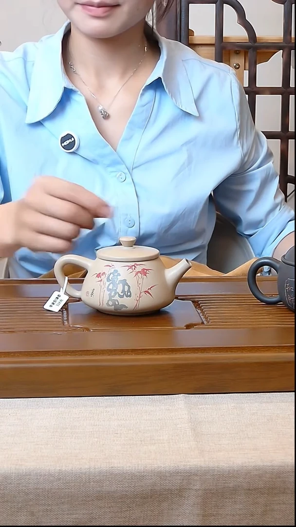 46紫陶壶/容量/玖陶纯手工制作