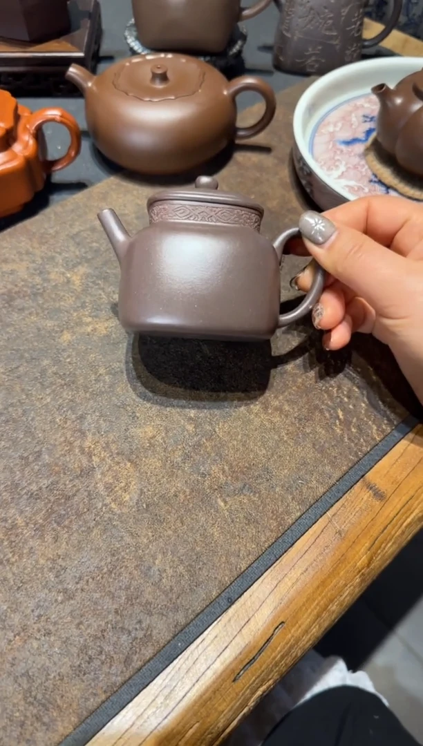 【闪购商品】紫砂茶壶四方言心